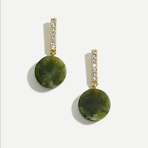J. Crew Stone Drop Earrings